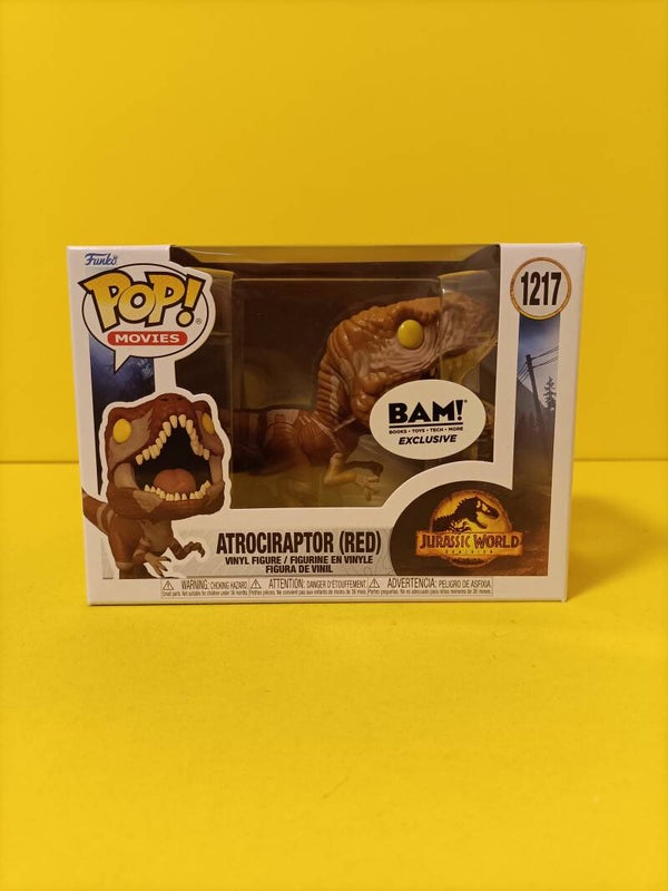 Movies Funko Pop 1217 Atrociraptor (Red) (BAM Exclusive) - Jurassic Park / World