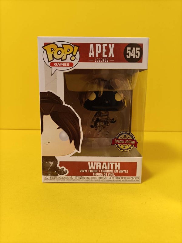 Funko Pop 545 Wraith (Translucent) (Special Edition) - APEX Legends