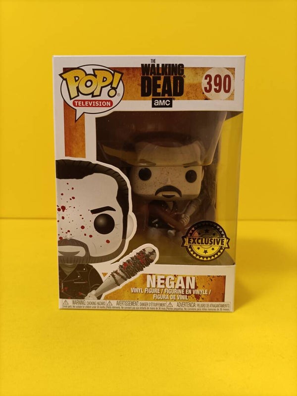 Funko Pop 390 Negan (Black & White) (Exclusive) - The Walking Dead
