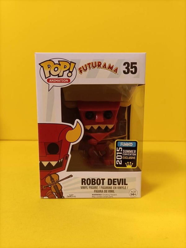 Animation Funko Pop 35 Robot Devil (2015 Summer Convention) - Futurama