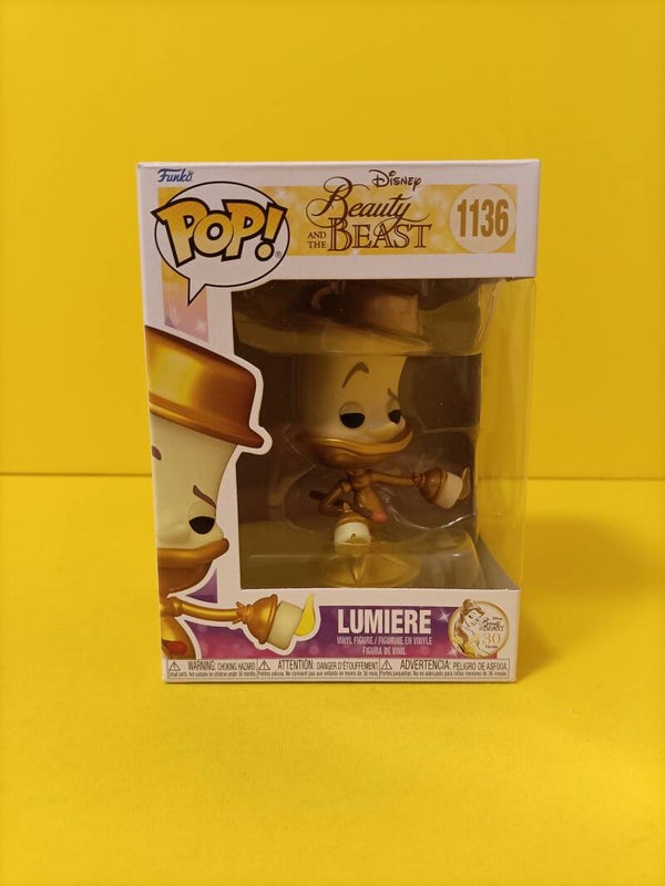 Funko Pop 1136 Lumiere - Disney Beauty and The Beast / Belle en het Beest