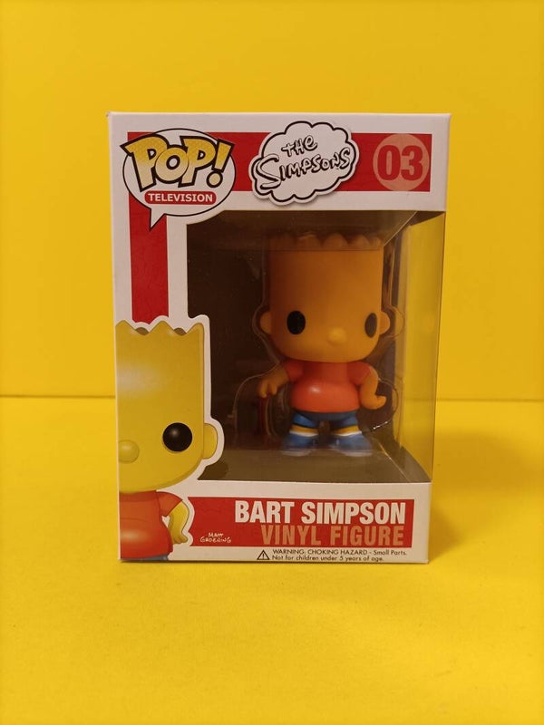 Television Funko Pop 03 Bart Simpson - The Simpsons
