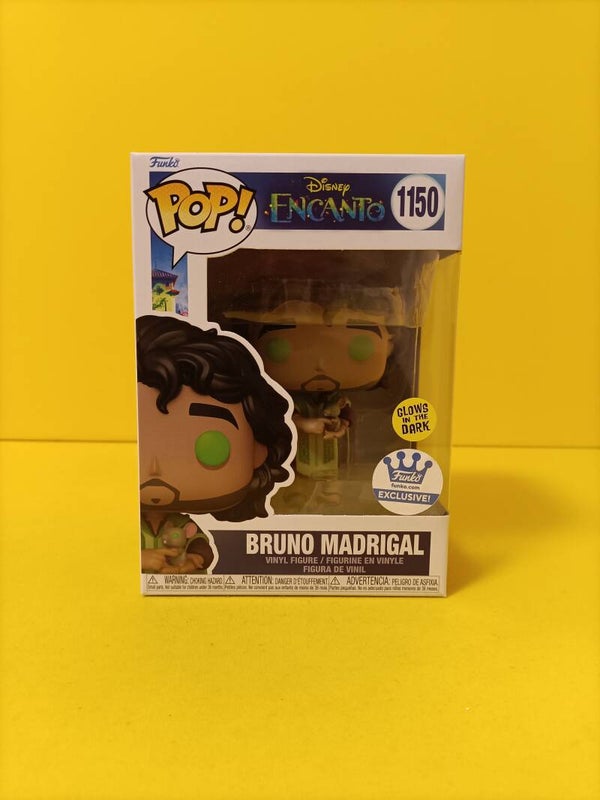 Funko Pop 1150 Bruno (Glows in the Dark) (Funko Exclusive) - Disney Encanto