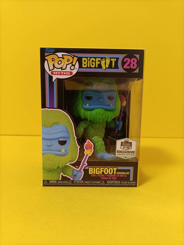 Overige Funko Pop 28 Bigfoot (Marshmallow) (HQ Exclusive Limited Edition) - Bigfoot