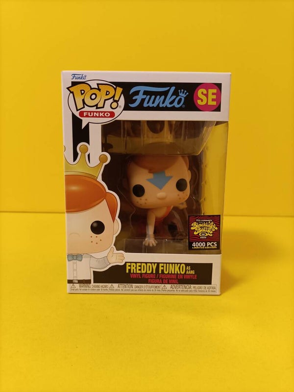 Funko Pop SE  Freddy Funko as Aang (2022 Fundays Blacklight Battle) (Limited 4.000 Pieces) - Funko Fundays