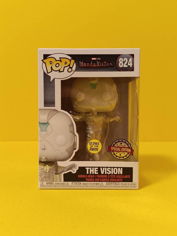 Funko Pop 824 The Vision (Glows in the Dark) (Special Edition) - Marvel Studio's WandaVision