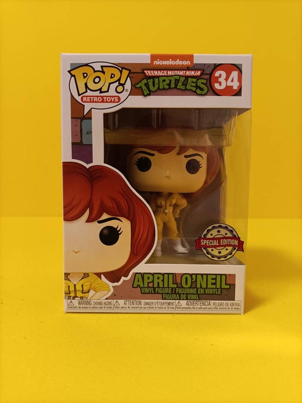 Animation / Television Funko Pop 34 April O'Neil (Special Edition) - Teenage Mutant Ninja Turtles