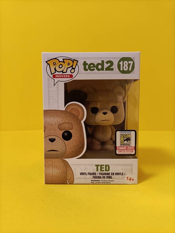 Movies Funko Pop 187 Ted (Flocked) (2015 San Diego Comic Con) - Ted 2