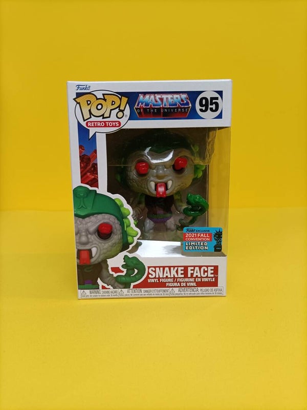 Television Funko Pop 95 Snake Face (2021 Fall Convention) - Masters of the Universe