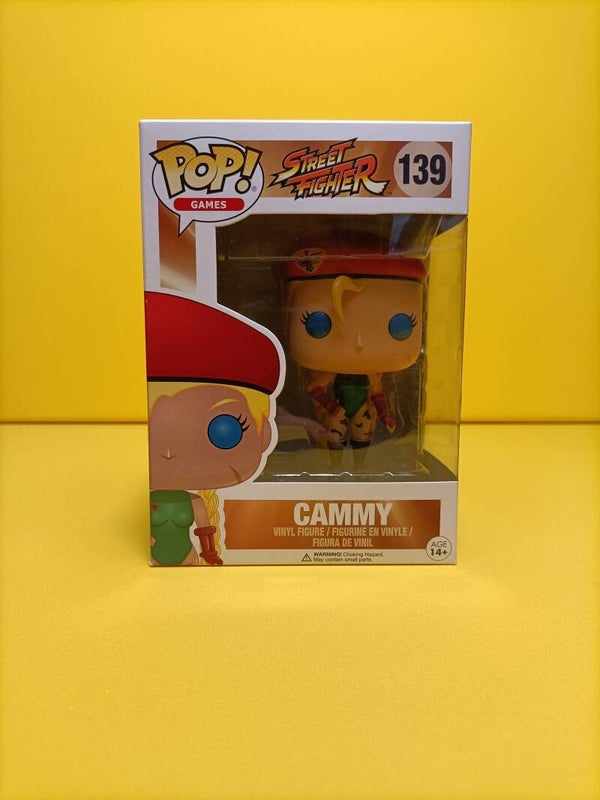 Games Funko Pop 139 Cammy - Street Fighter