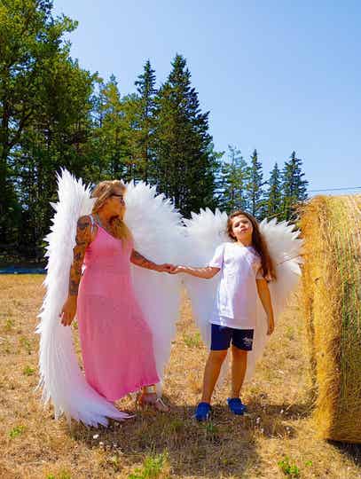 Ailes enfant taille L