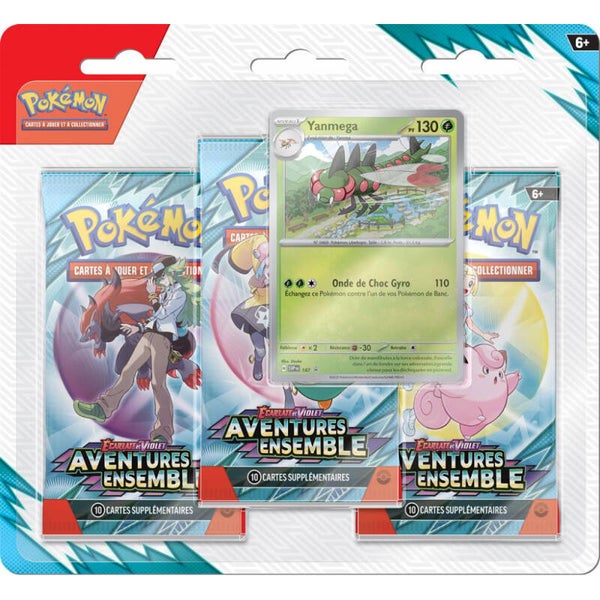 Pokemon Tripack Aventures Ensemble EV09