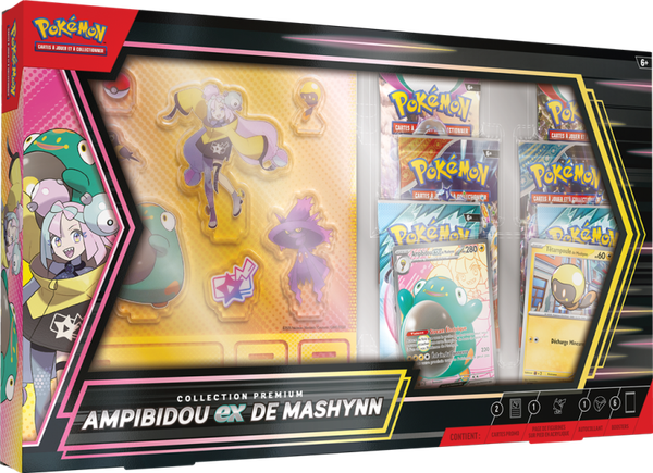 Pokémon : Coffret Premium Ampibidou-ex de Mashynn