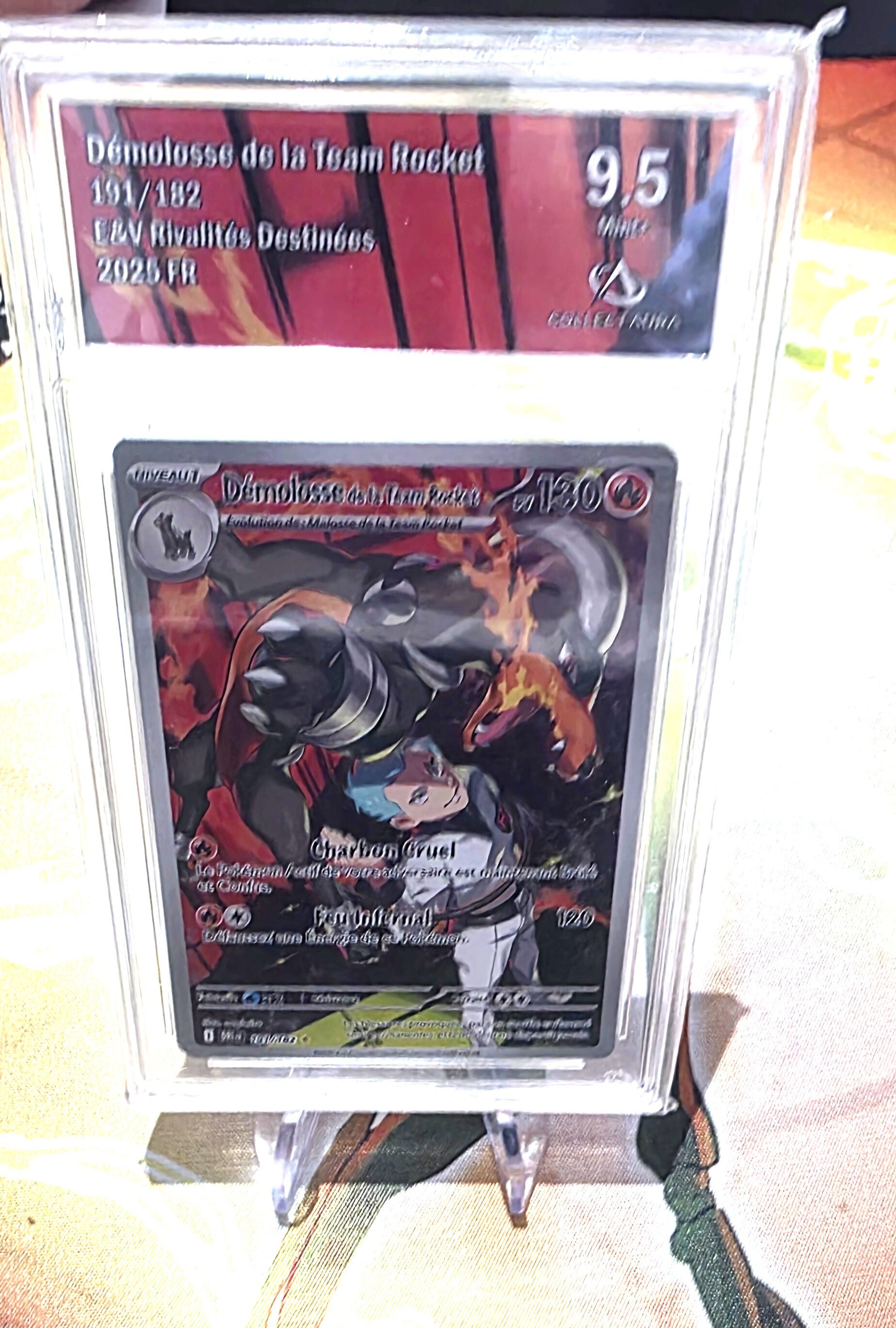 Démolosse de la team Rocket 191 Collect Aura 9.5