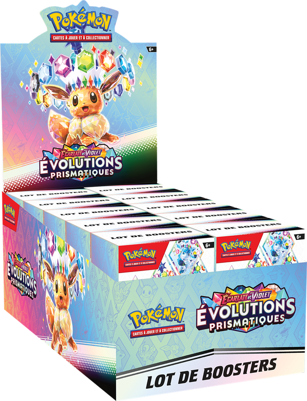 Pokemon - Display de Bundle 8.5 Evolutions Prismatiques