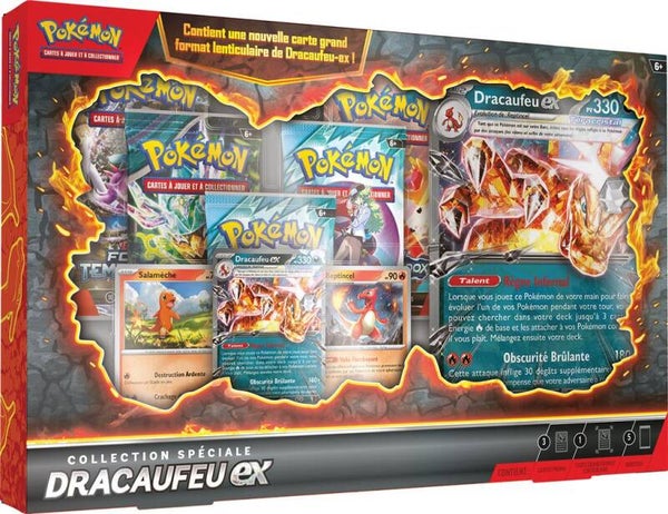 Pokémon : Coffret Collection spé Dracaufeu-ex