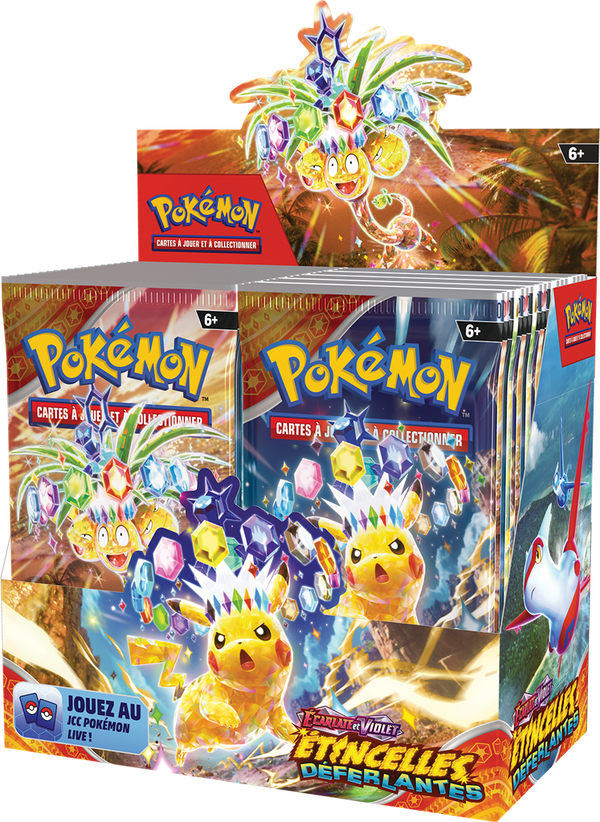 Pokemon Display Etincelles Déferlantes EV8