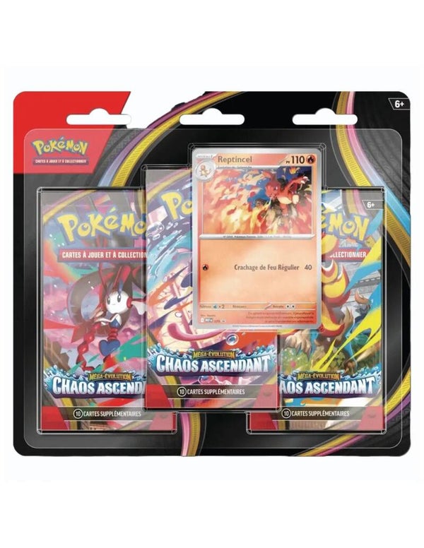 Pokémon - Tripack Me04 Chaos Ascendant