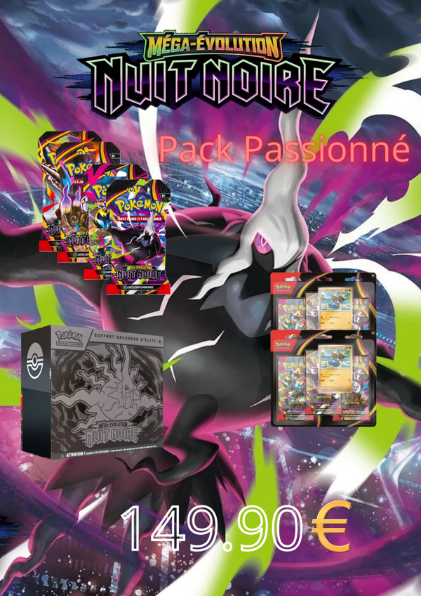 Précommande Pokemon Pack ME05 Nuit Noire