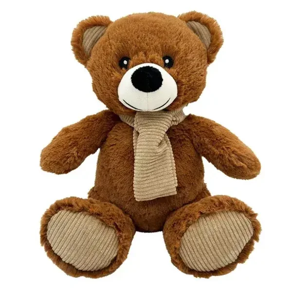 Warmte knuffel bruine beer