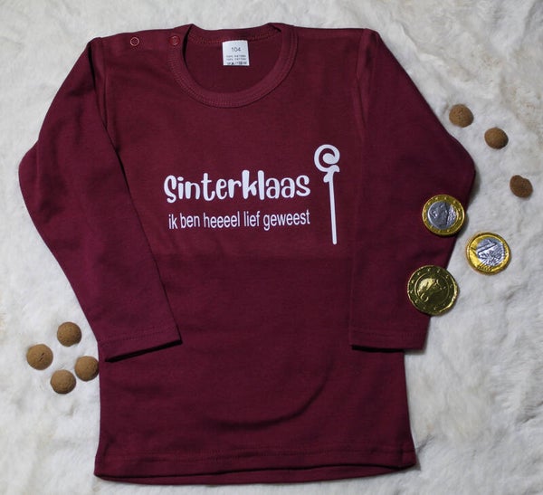 Sinterklaas ik ben heel lief geweest