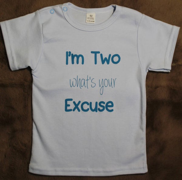 T-shirt I'm 2 maat 92
