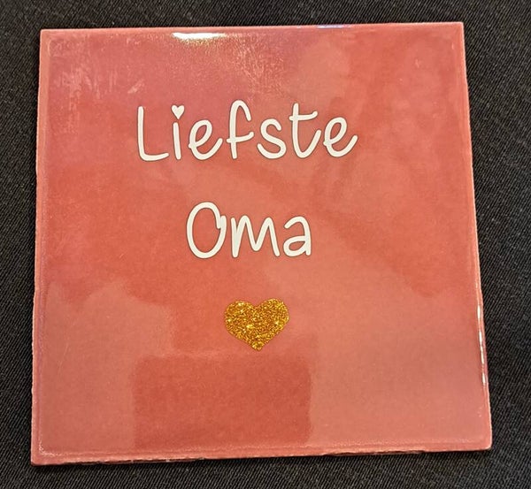 Tegeltje liefste Oma