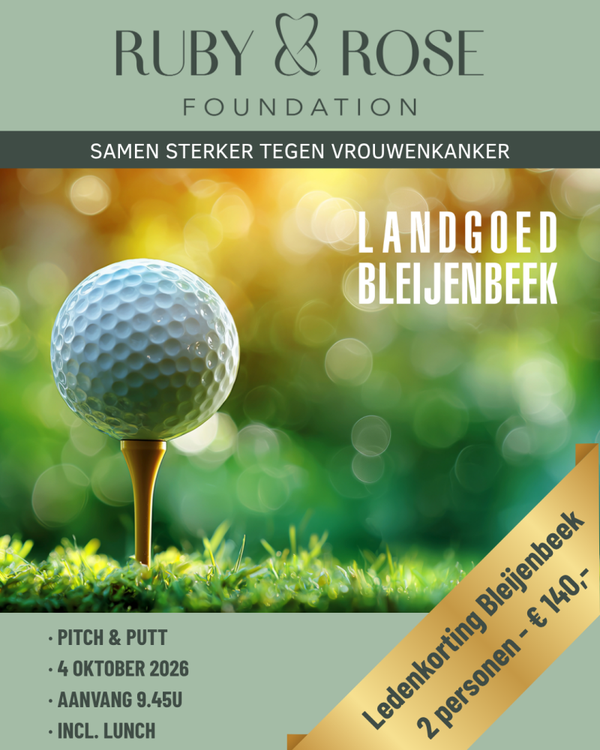 Ticket 2 pers. met ledenkorting Golfbaan Bleijenbeek