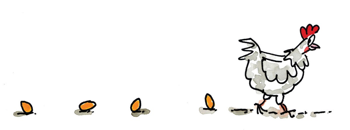 Fable de La Fontaine: La Poule aux Oeufs d'or