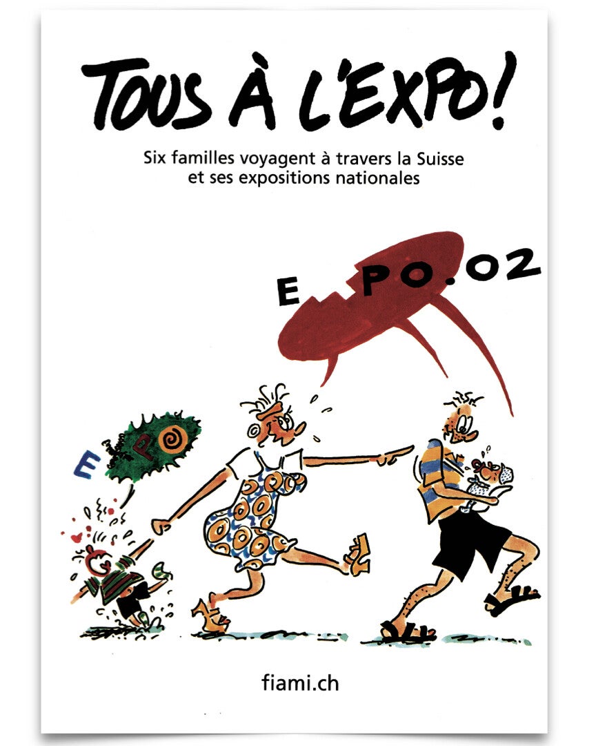 BD Histoire suisse  et histoire des expositions nationales suisses