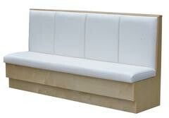 Laminate and Channel Back Booth