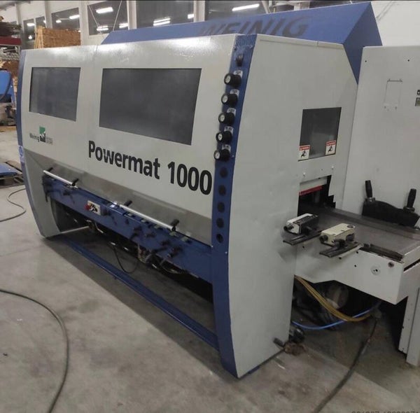 MOLDURERA CEPILLADORA DE CUATRO CARAS PARA MADERA WEINIG POWERMAT 1000