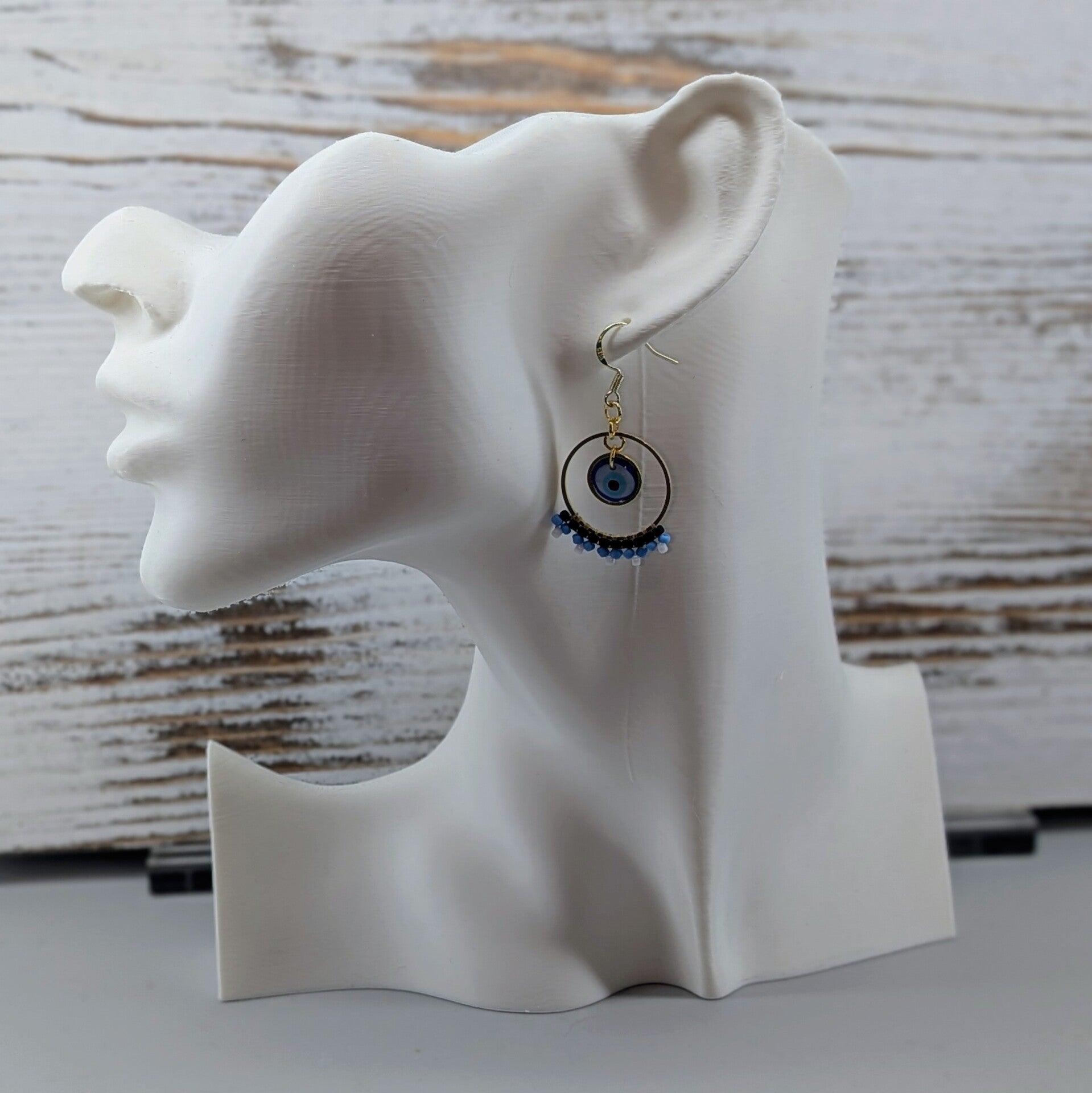 Beaded Drop Earrings