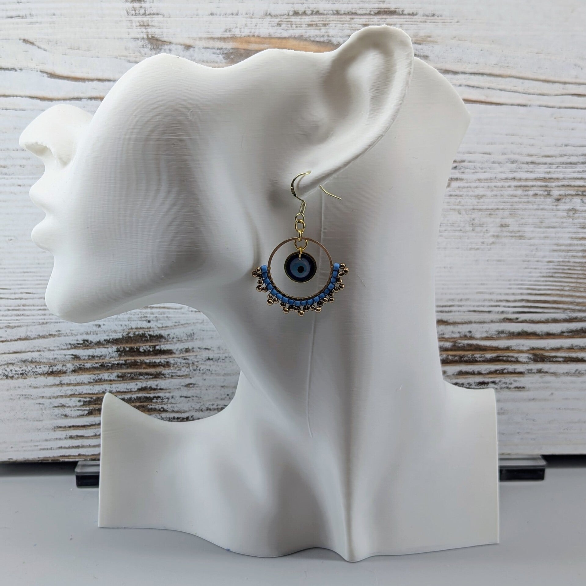 Beaded Drop Earrings