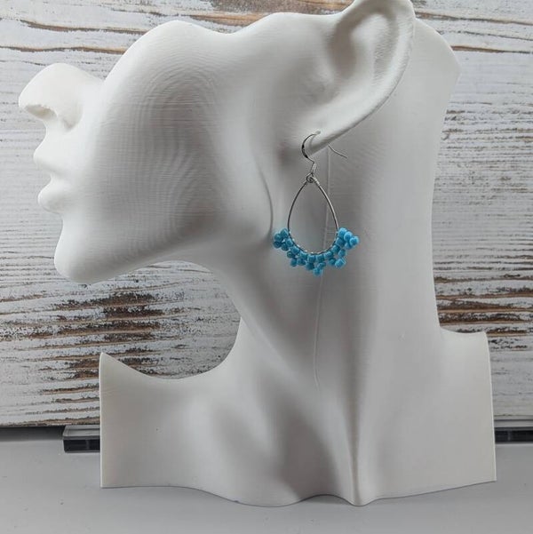 Beaded Drop Earrings