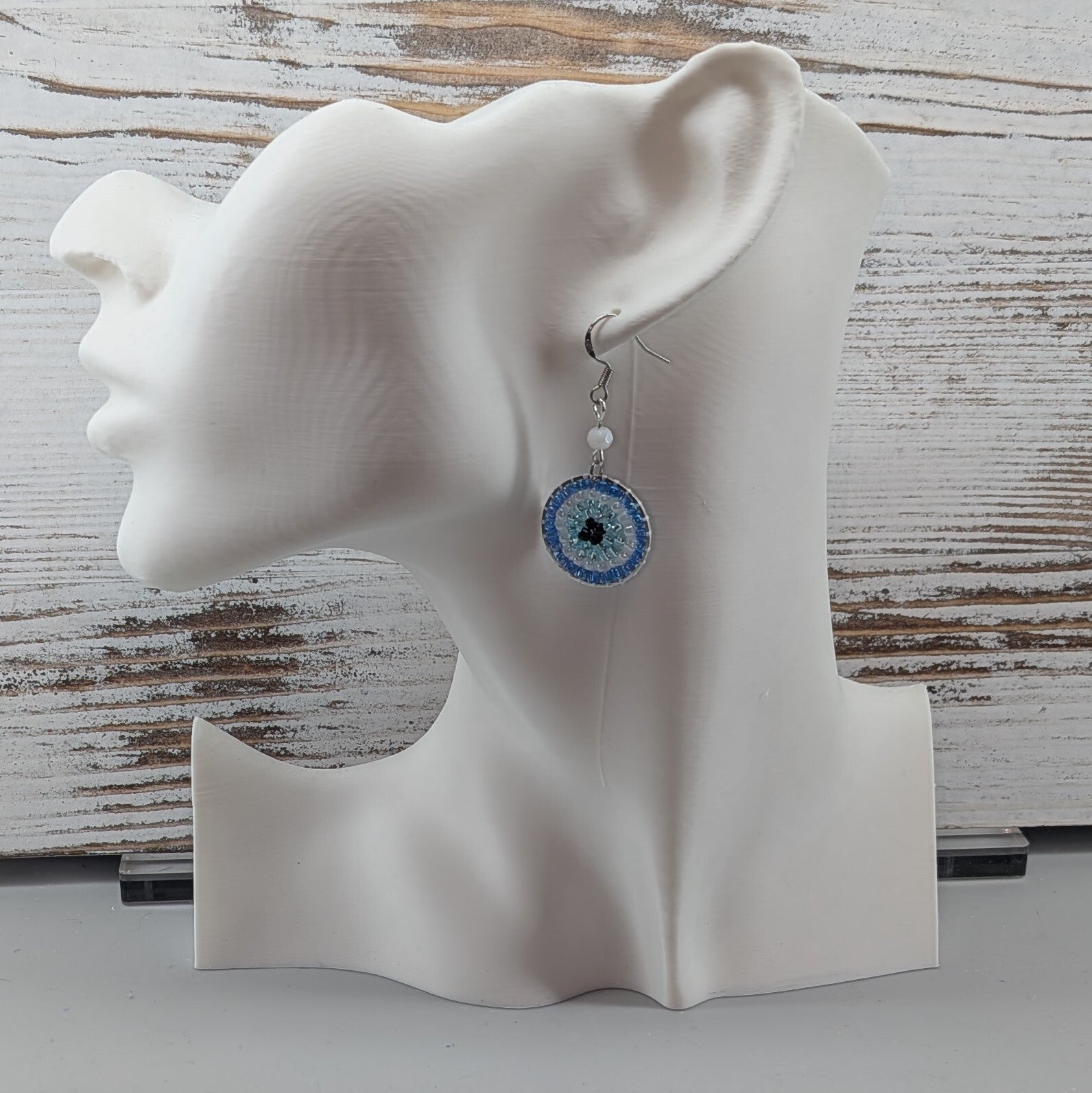 Beaded Drop Earrings