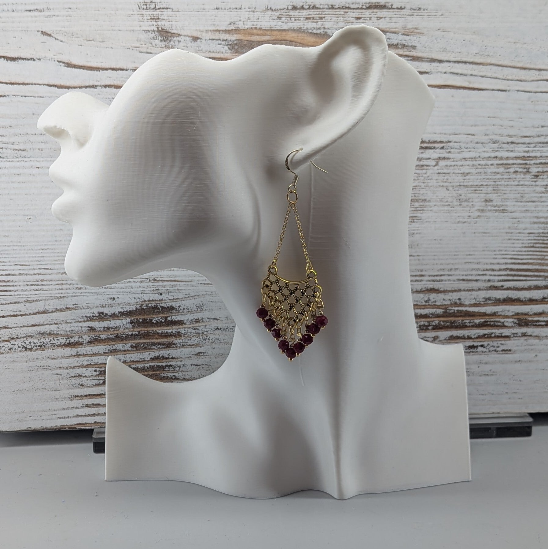 Beaded Chandelier Earrings