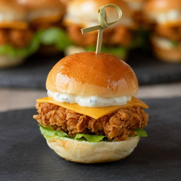 Mini burger cheese crunch (12 sztuk)