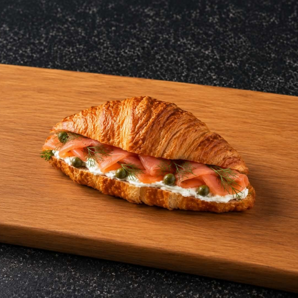 Croissant łosoś (12 sztuk)