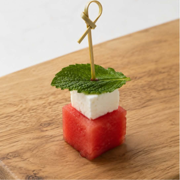 Koreczek feta, arbuz, mięta 35 sztuk