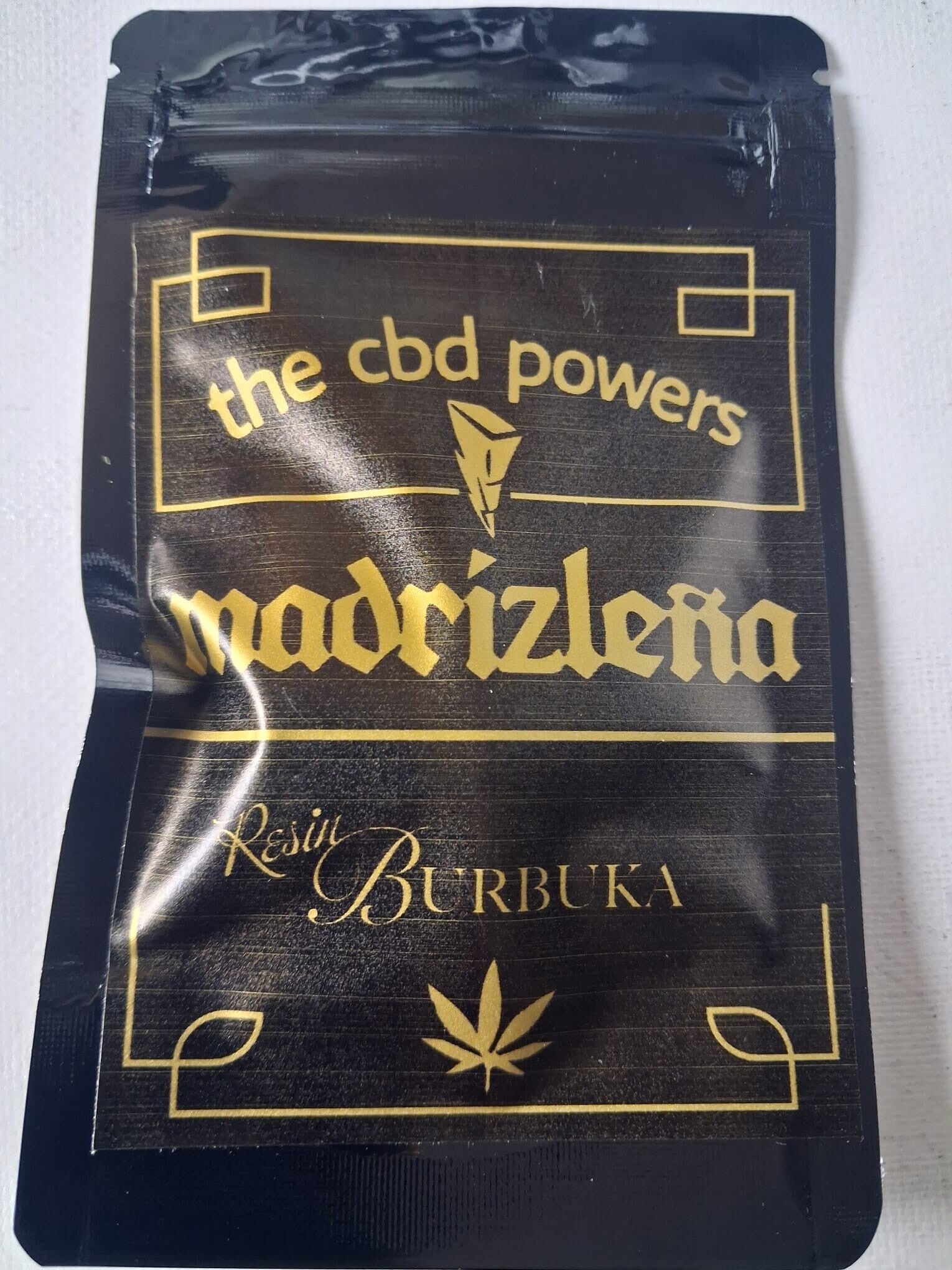 MADRIZLEÑA RESINA BURBUKA CBD 5GR.