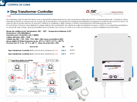 Step Transformer Controller - GSE