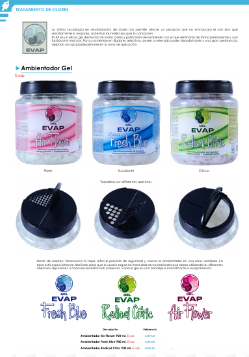 Ambientador Gel - Evap