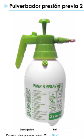 Pulverizador presión previa 2 L