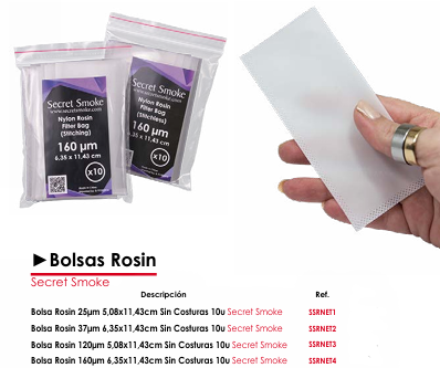 Bolsas Rosin - Secret Smoke
