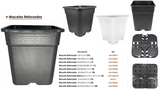 Macetas Reforzadas