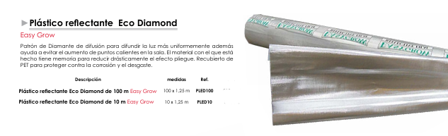 Plástico reflectante  Eco Diamond - Easy Grow