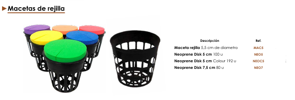 Macetas Rejilla