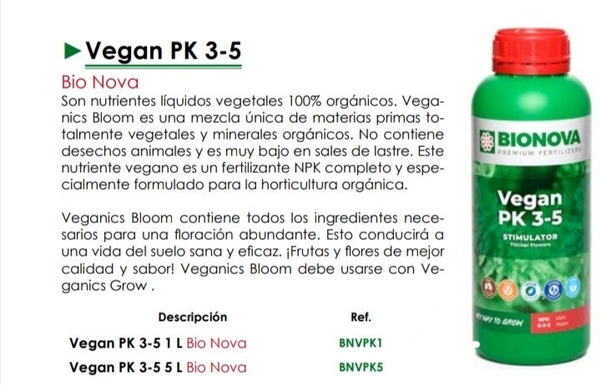 Vegan PK 3-5 - Bio Nova