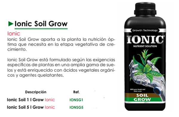 Ionic Soil Grow Ionic